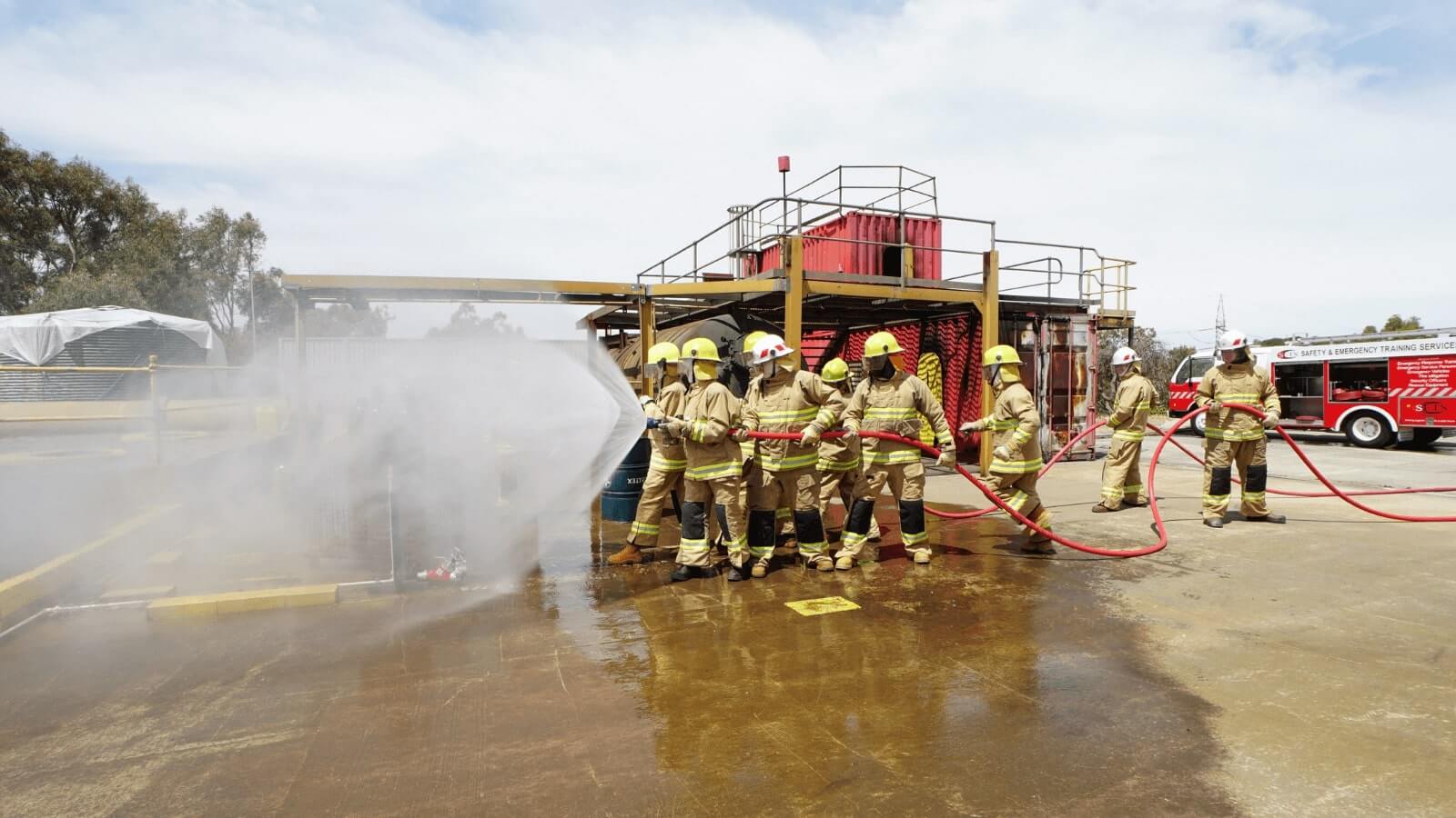 sets fire extinguisher training 1